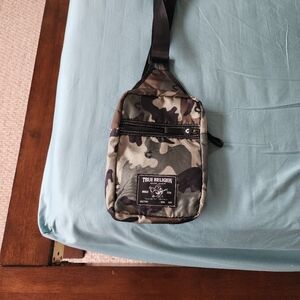 True Religion Camouflage Crossbody Bag